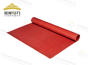 紅色常規(guī)防滑絕緣橡膠墊，常規(guī)防滑絕緣膠板，配電室防滑橡膠墊